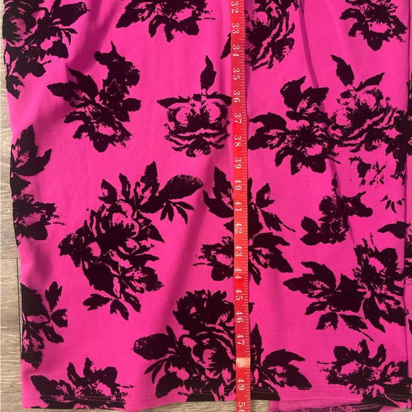 Hot pink dark Pink and black Palm Springs Dress BARBIE look 1x - Picture 9 of 15